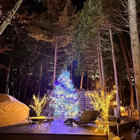 Glamping Villa Hanz Kawaguchiko Fujikawaguchiko Exterior photo