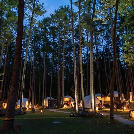 Glamping Villa Hanz Kawaguchiko Fujikawaguchiko Exterior photo