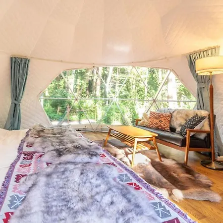 Glamping Villa Hanz Kawaguchiko Fujikawaguchiko Room photo