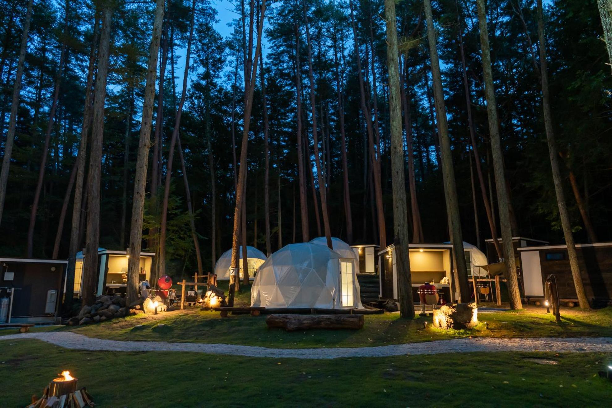 Glamping Hanz Kawaguchiko ロッジ 富士河口湖町