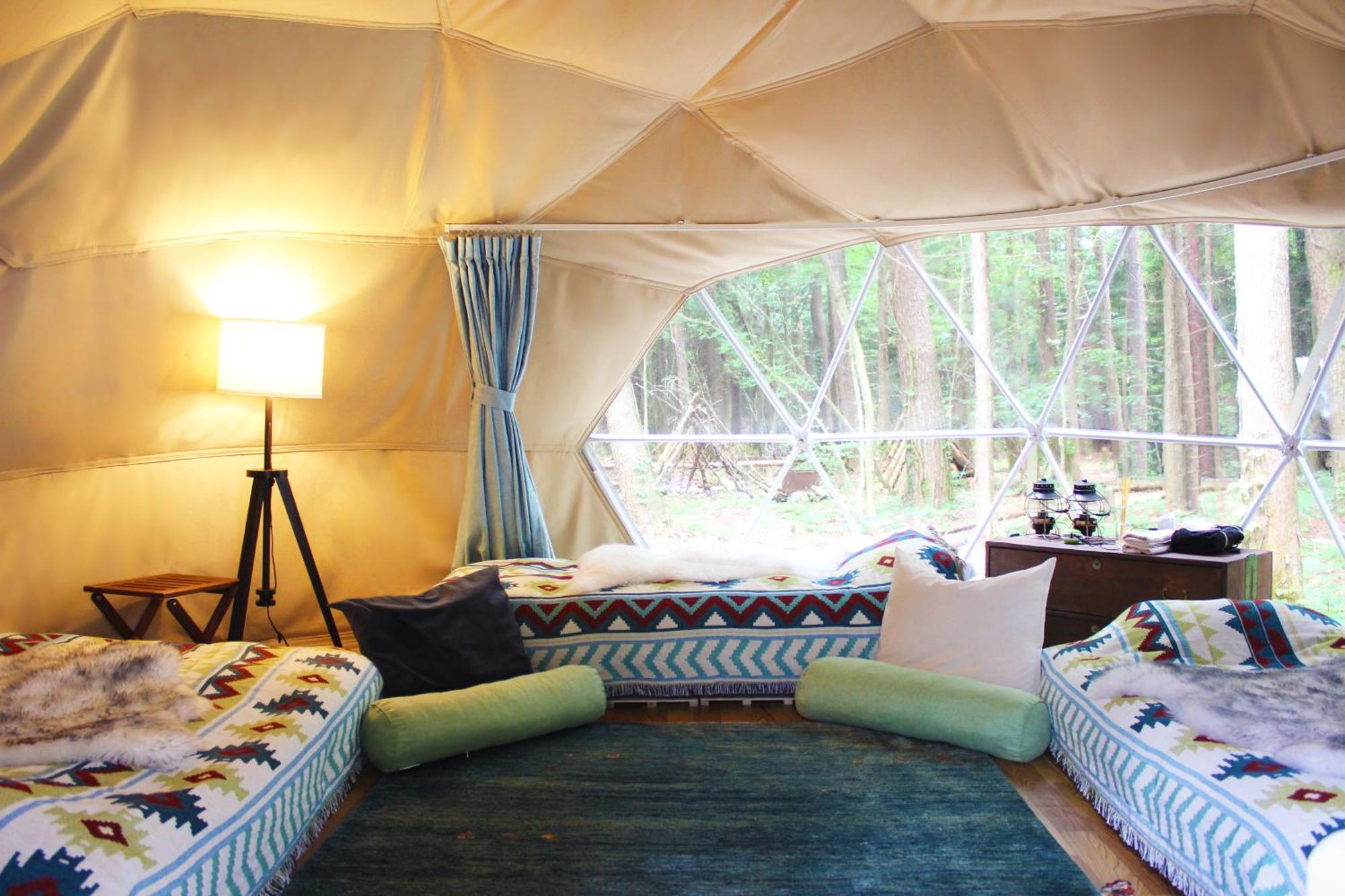 ロッジ Glamping Hanz Kawaguchiko 富士河口湖町
